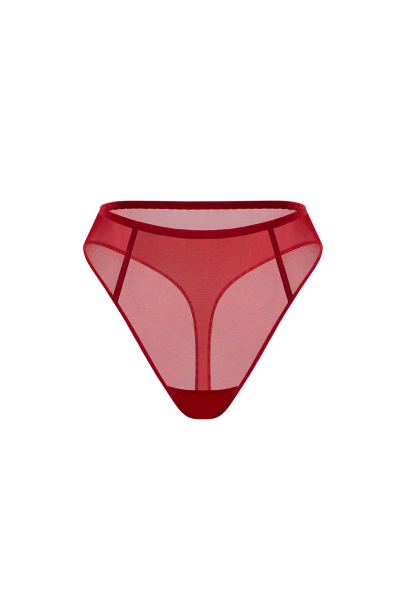Unnamed 2.0 Red High-Waisted Brief