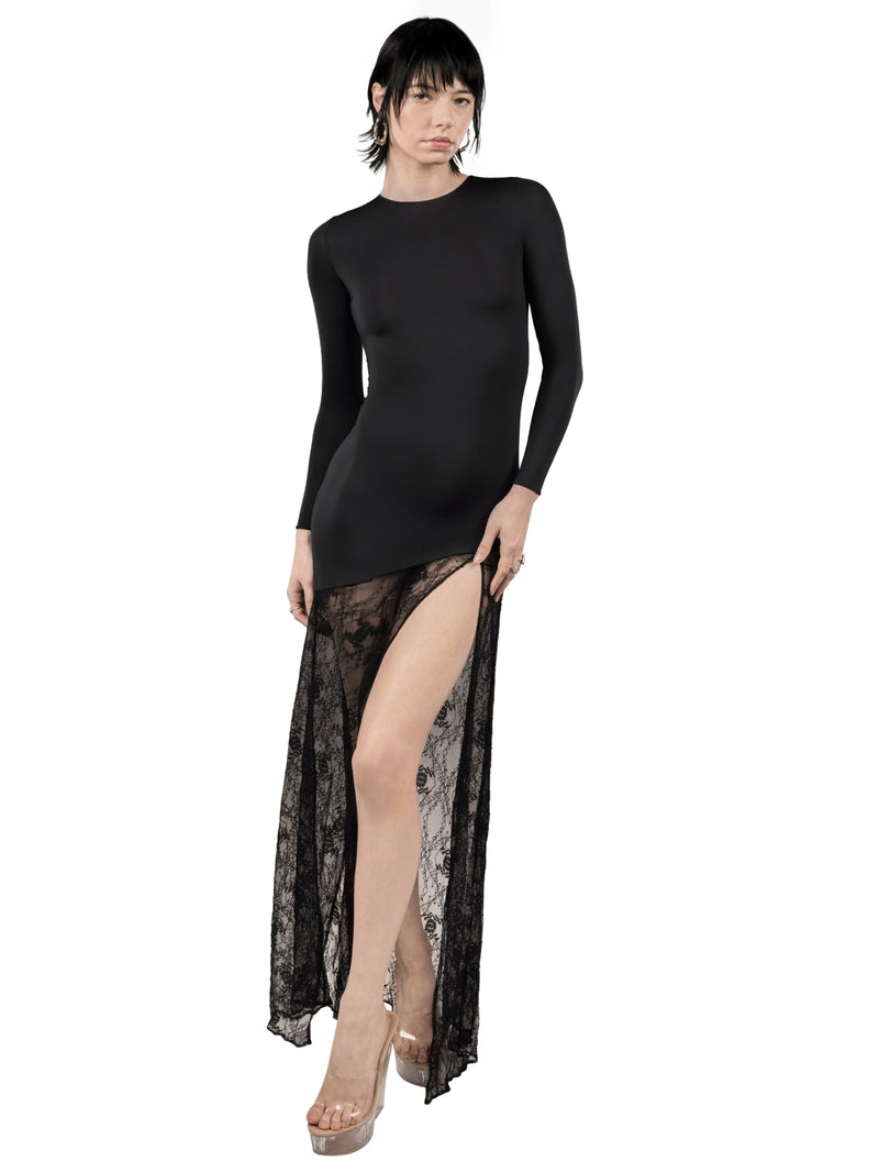 Anya Black Maxi Dress