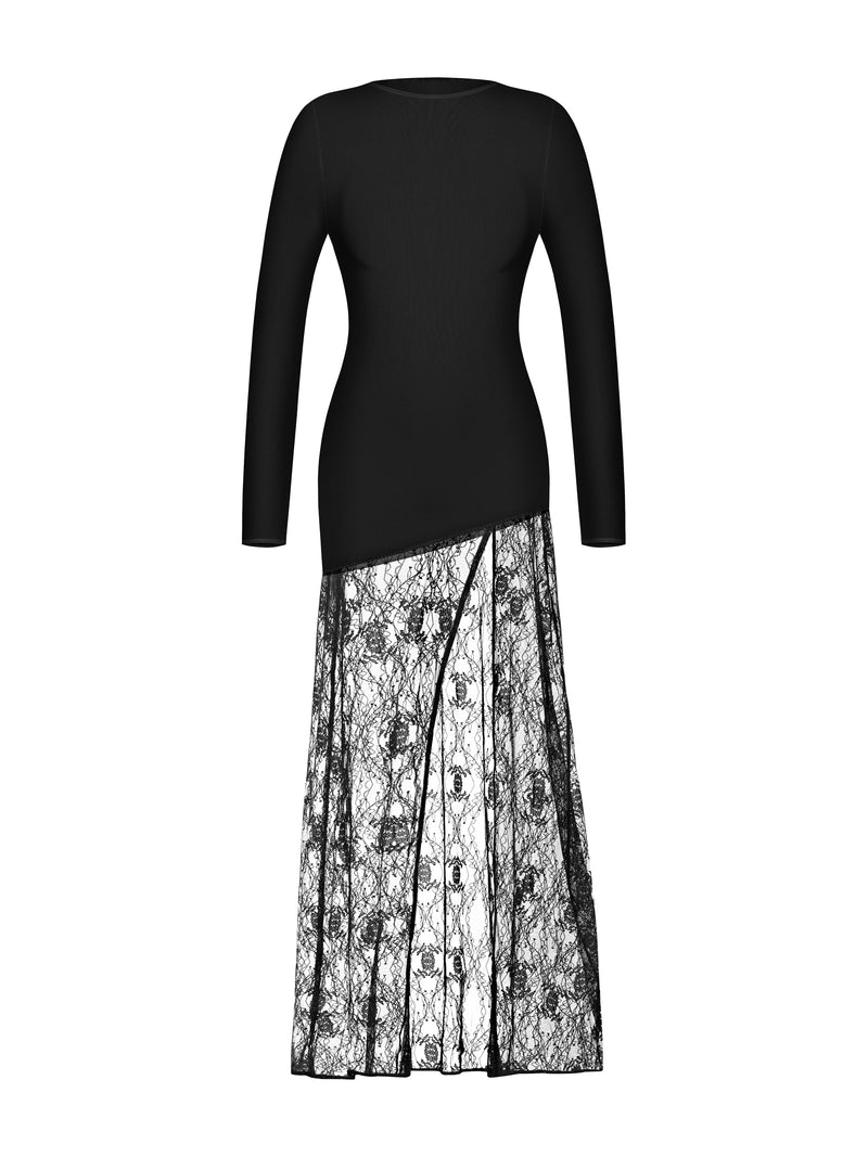 Anya Black Maxi Dress