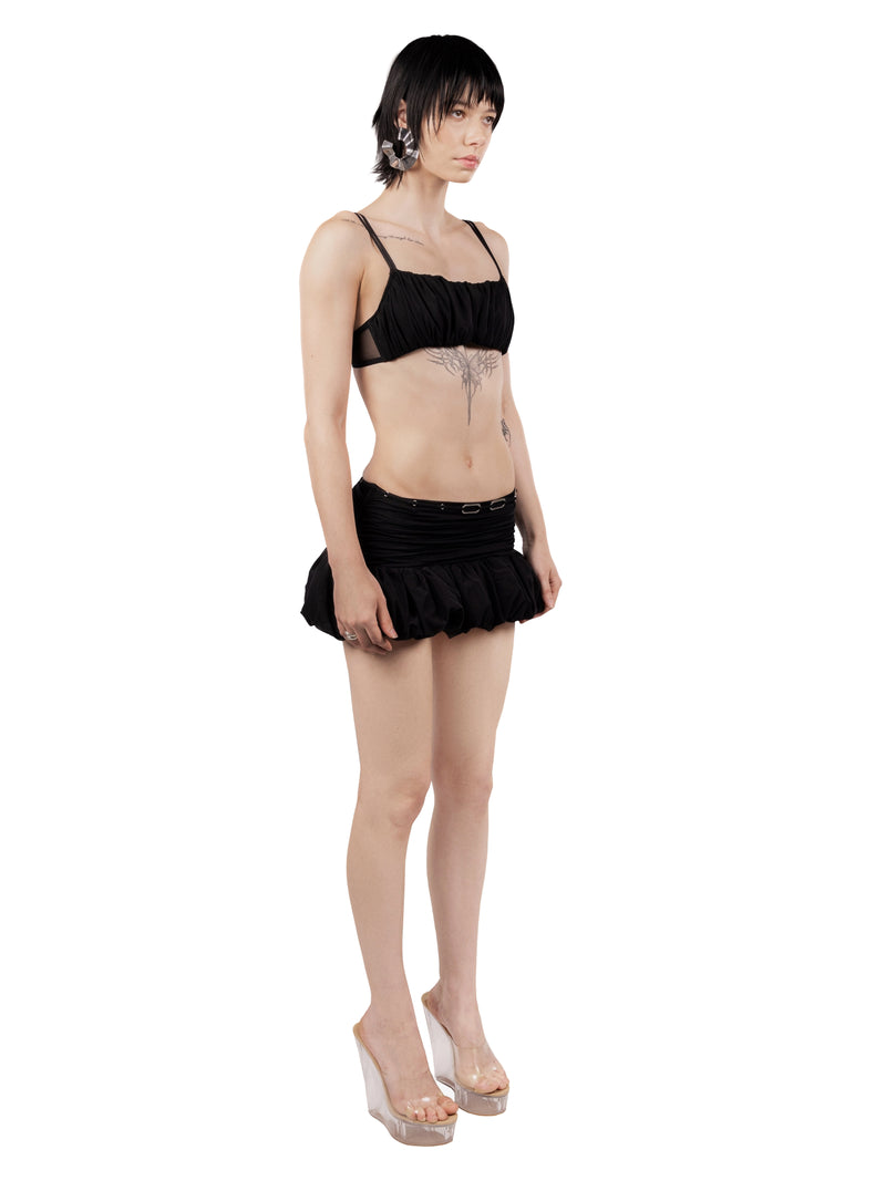 Mor Black Mini Skirt
