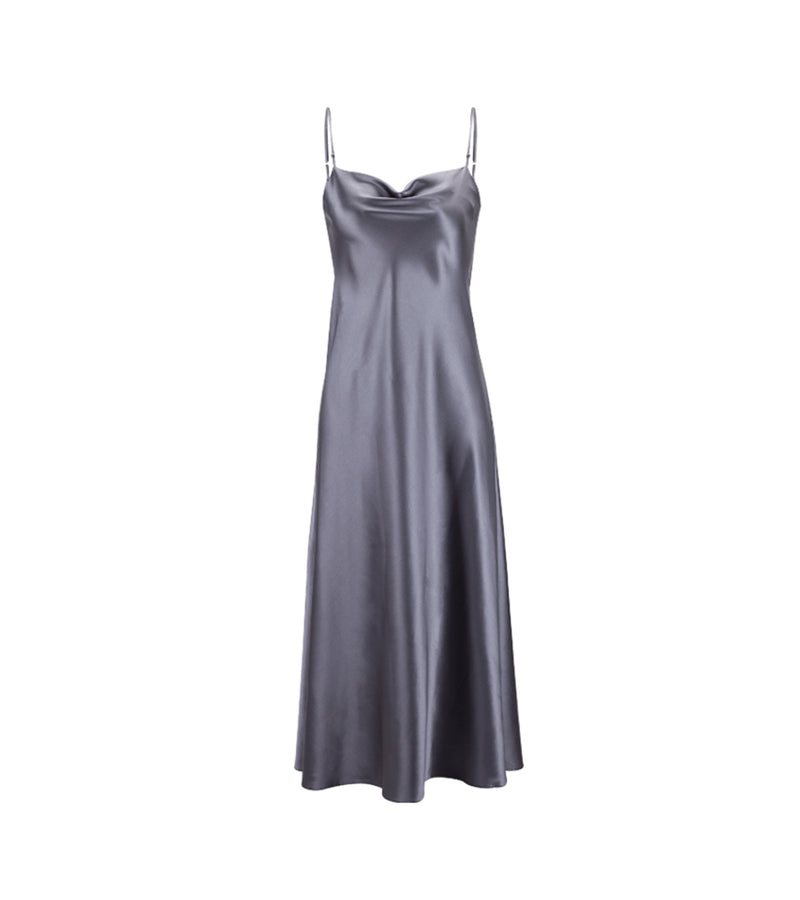 Omega Grey Midi Dress