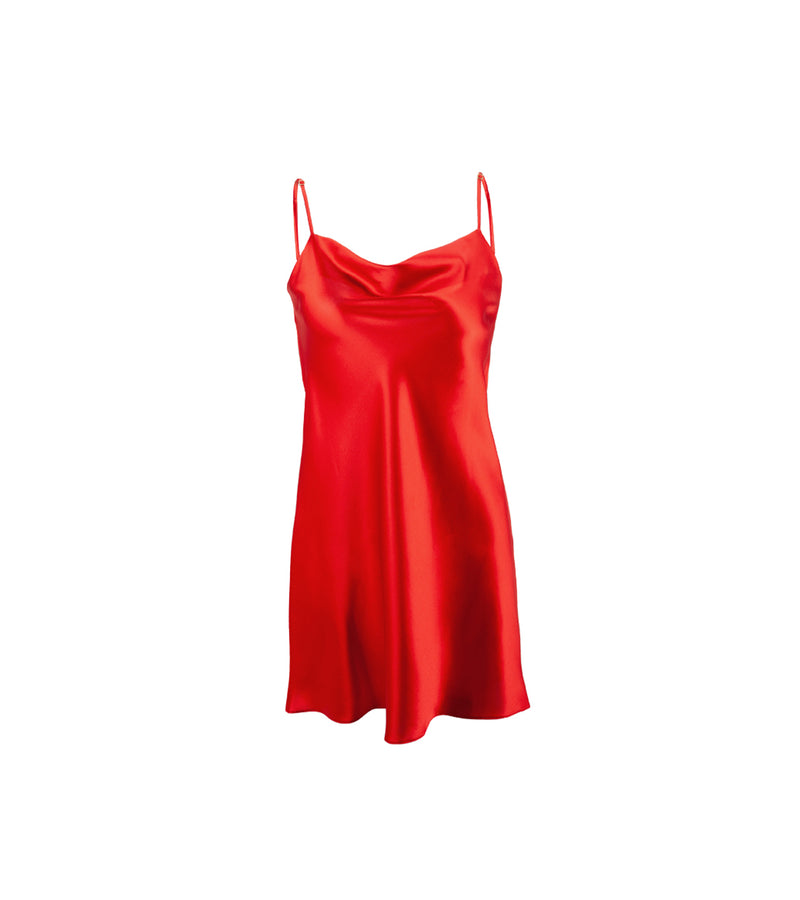 Omega Red Mini Dress