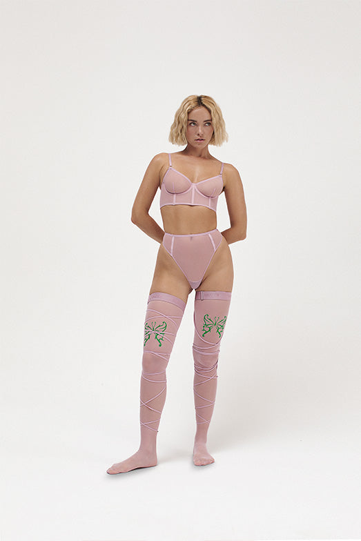 YUNA Pink Leg Bondages